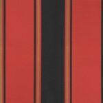 Skrovita tenda Crvena i Crna 300 x 250 cm Tkanina i Metal - Slika 10