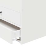 Krevet na dan Bijela i crna 100 x 200 cm Konstruirano drvo - Slika 11