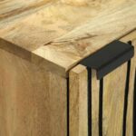 Komoda Smeđa 40 x 33 x 75 cm masivno drvo manga - Slika 6