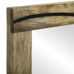 Zrcalo za kupaonicu s ogledalom Smeđa 70 x 50 x 2,5 cm - Slika 4