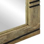 Zrcalo za kupaonicu s ogledalom Smeđa 70 x 50 x 2,5 cm - Slika 5