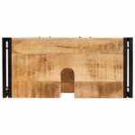 Ormarić toaletnog stolića s ladicama Smeđa Čvrsto drvo manga - Slika 9