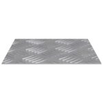 Stepenica Četvrtasti 2 pcs Srebrno 20 x 20 cm Aluminij - Slika 4