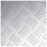 Stepenica Četvrtasti 2 pcs Srebrno 20 x 20 cm Aluminij - Slika 5