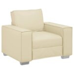 Sofa Krema 99 x 80 x 84 cm tkanina - Slika 2