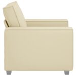 Sofa Krema 99 x 80 x 84 cm tkanina - Slika 5