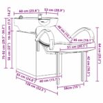 Stolica za šampon Svijetlo siva i crna 63 x 141 x 92 cm tkanina - Slika 10