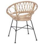 Stolac za blagovanje 2 pcs Prirodna 49 x 51 x 81 cm - Slika 7