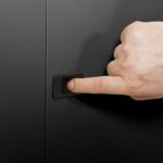 Mrežni ormar s pohranom Crna 60 x 60 x 80 cm Čelik - Slika 8