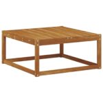 Set vanjskih sofa 8 pcs Prirodna Čvrsto drvo akacije - Slika 6