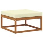 Set vanjskih sofa 8 pcs Prirodna Čvrsto drvo akacije - Slika 7