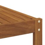 Set vanjskih sofa 6 pcs Prirodna Čvrsto drvo akacije - Slika 6