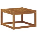 Set vanjskih sofa s jastukom 8 pcs Prirodna i krem - Slika 4