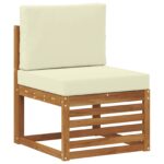 Setovi sofa 8 pcs Prirodna Čvrsto drvo akacije - Slika 5