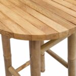 Vrtna stolica Prirodna Ø 38 x 42 cm Bambus - Slika 8