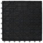 Pločice za decking 11 pcs Smeđa 30 x 30 cm Drvoplastična smjesa - Slika 4