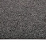 Tepih 20 pcs Prugasta antracit 50 x 50 cm 100% Polipropilen - Slika 4