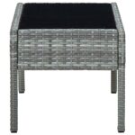 Vrtni stol smeđi 75 x 40 x 37 cm od poliratana - Slika 3