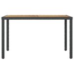 Vrtni stol antracit-smeđi 123x60x74 cm masivno bagremovo drvo - Slika 2