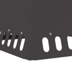 Kamin Crna 48 x 48 x 40 cm Čelik - Slika 7