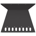 Kamin Crna 48 x 48 x 40 cm Čelik - Slika 8