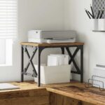 Držač za printer Staro drvo 40 x 30 x 31 cm Konstruirano drvo