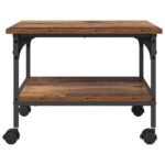 Držač za printer Staro drvo 50 x 40 x 38 cm Konstruirano drvo - Slika 6