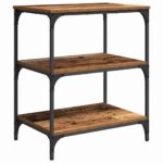 Kuhinjski kolica Staro drvo 60 x 41 x 76 cm Konstruirano drvo - Slika 5