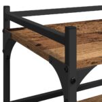 Kuhinjski kolica Staro drvo 50 x 35 x 75.5 cm Konstruirano drvo - Slika 9