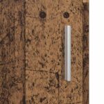 Kreveta s ladicama Staro drvo 59 x 39 x 80 cm Konstruirano drvo - Slika 10