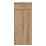 Kreveta Umjetnički hrast 42,5 x 40 x 93 cm Konstruirano drvo - Slika 6