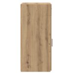 Kreveta Umjetnički hrast 42,5 x 40 x 93 cm Konstruirano drvo - Slika 7