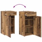 Kreveta Staro drvo 45 x 42,5 x 93 cm Konstruirano drvo - Slika 12