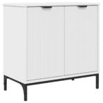 Kupaonski ormarić za sudoper Bijelo 60.5 x 33.5 x 61 cm - Slika 2