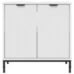 Kupaonski ormarić za sudoper Bijelo 60.5 x 33.5 x 61 cm - Slika 6