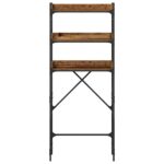 Polica za perilicu rublja s policom Staro drvo 67 x 25 x 163 cm - Slika 5