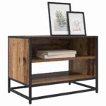 TV Jedinice Staro drvo 61 x 40 x 46 cm Konstruirano drvo - Slika 3