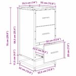 Kreveta Staro drvo 35.5 x 35 x 76 cm - Slika 13