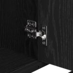 Kupaonski ormar Crni hrast 80 x 33 x 60 cm Konstruirano drvo - Slika 10