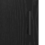 Kupaonski ormar Crni hrast 80 x 33 x 60 cm Konstruirano drvo - Slika 11