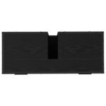 Kupaonski ormar Crni hrast 80 x 33 x 60 cm Konstruirano drvo - Slika 9