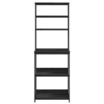 Kuhinjska polica Crni hrast 60 x 40 x 168 cm Konstruirano drvo - Slika 6