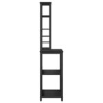 Kuhinjska polica Crni hrast 60 x 40 x 168 cm Konstruirano drvo - Slika 7