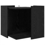 Kavez za mačji toalet Crni hrast 53 x 53 x 51 cm - Slika 2