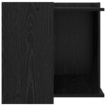 Kavez za mačji toalet Crni hrast 53 x 53 x 51 cm - Slika 5