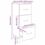 Kreveta Staro drvo 34,5 x 34 x 90 cm Konstruirano drvo - Slika 11