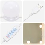 Ogledalo ormar Crni hrast 70 x 16,5 x 60 cm Konstruirano drvo - Slika 11