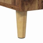 Stol s policom Staro drvo 140 x 50 x 75 cm Konstruirano drvo - Slika 10