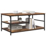 Kava Stol Staro drvo 90 x 49 x 40 cm Konstruirano drvo - Slika 3