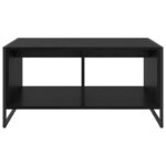 Kava Stol Crni hrast 80 x 50 x 40 cm Konstruirano drvo - Slika 5